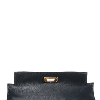 Hermes Shiny Alligator Mini Kelly Sellier 20 Vert Cypress 15 of 30
