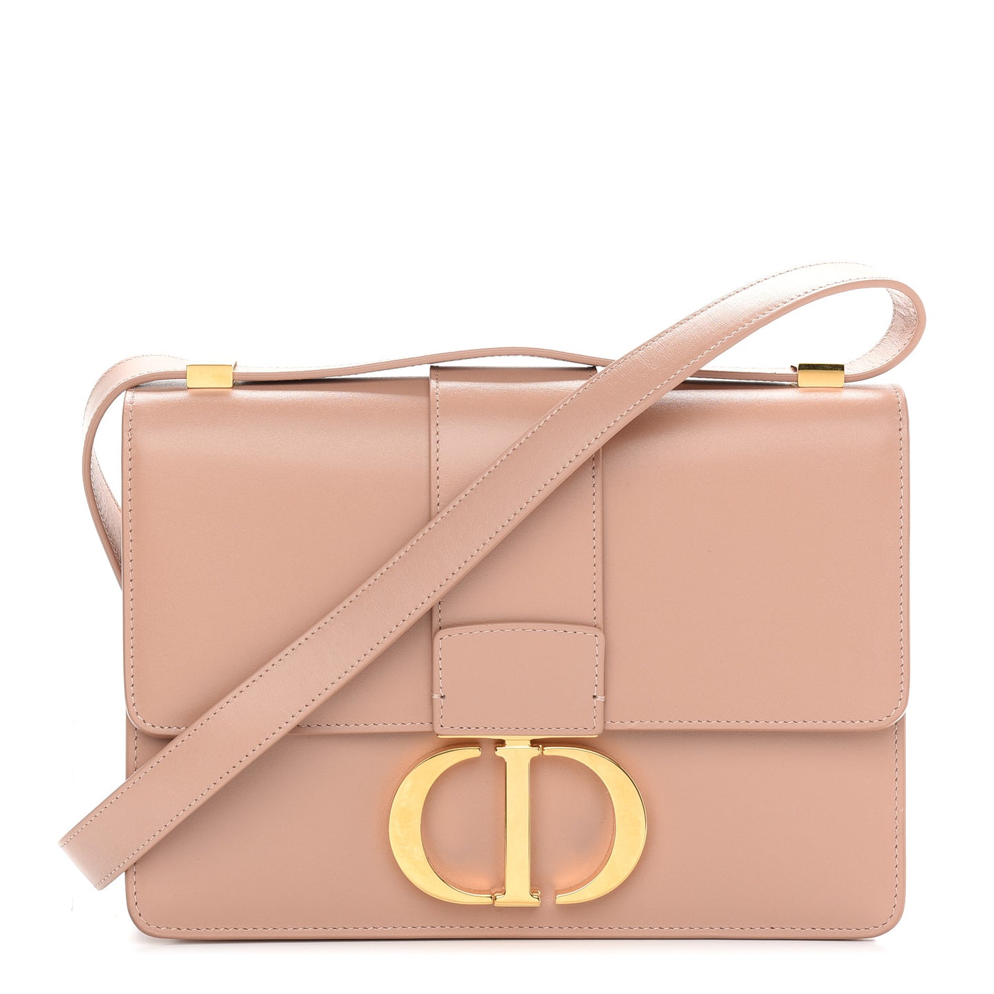 Box Calfskin 30 Montaigne Flap Bag Rose Des Vents