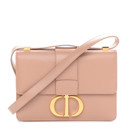 Christian Dior Box Calfskin 30 Montaigne Flap Bag Rose Des Vents 1 of 8