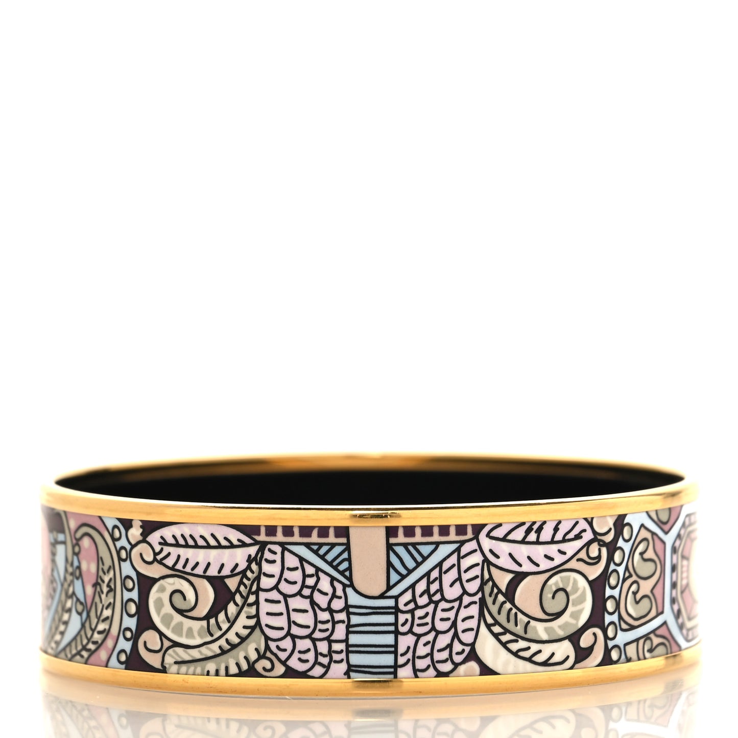 Enamel Printed Wide Bracelet 70