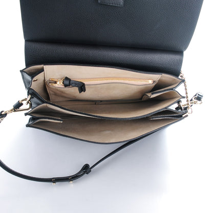 Chloe Calfskin Medium Faye Shoulder Bag Black 5 of 8