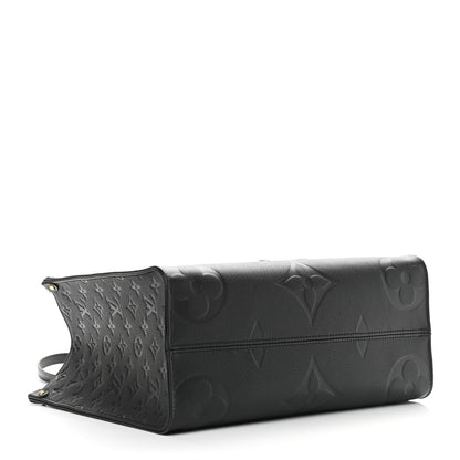Louis Vuitton Empreinte Monogram Giant Onthego MM Black 4 of 8