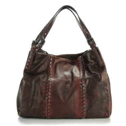 Bottega Veneta Metallic Karung Tote Espresso 1 of 7