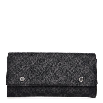 Louis Vuitton Damier Graphite Portefeuille Long Modulable Wallet 1 of 6