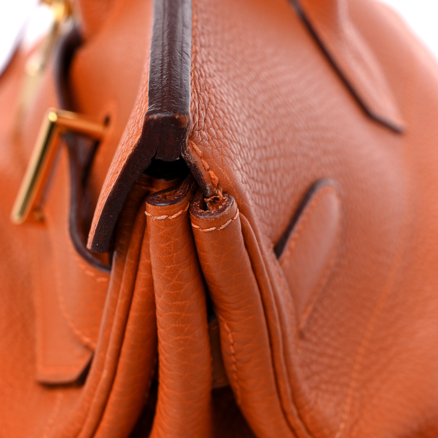 Hermes Taurillon Clemence JPG Birkin 42 Orange 14 of 24