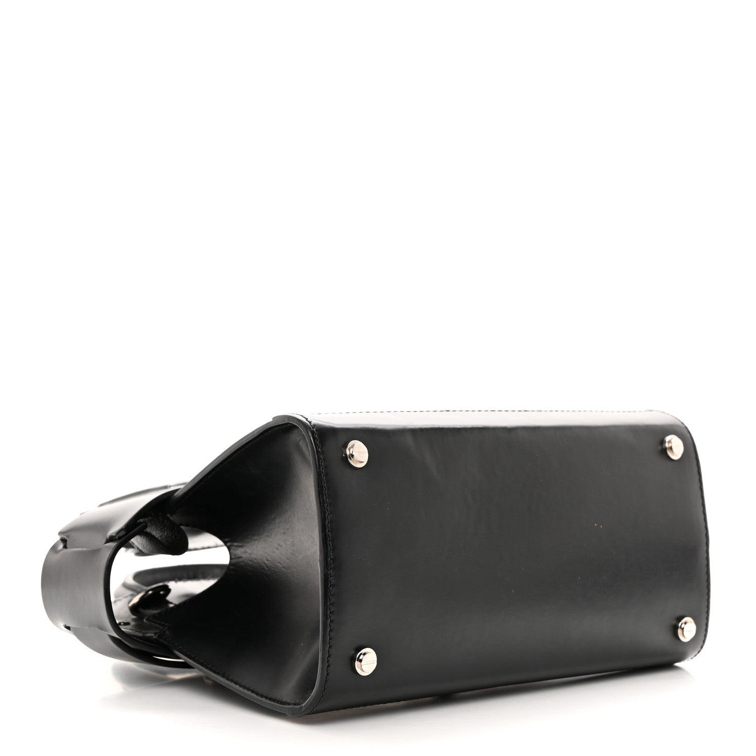 Givenchy Smooth Calfskin Mini Horizon Satchel Black 4 of 10