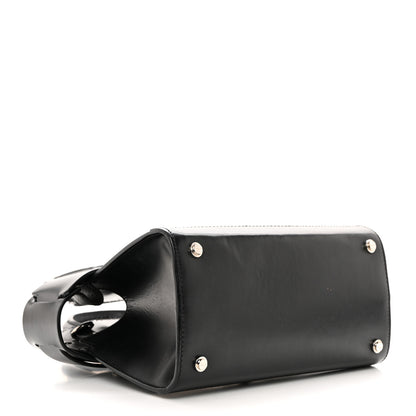 Givenchy Smooth Calfskin Mini Horizon Satchel Black 4 of 10