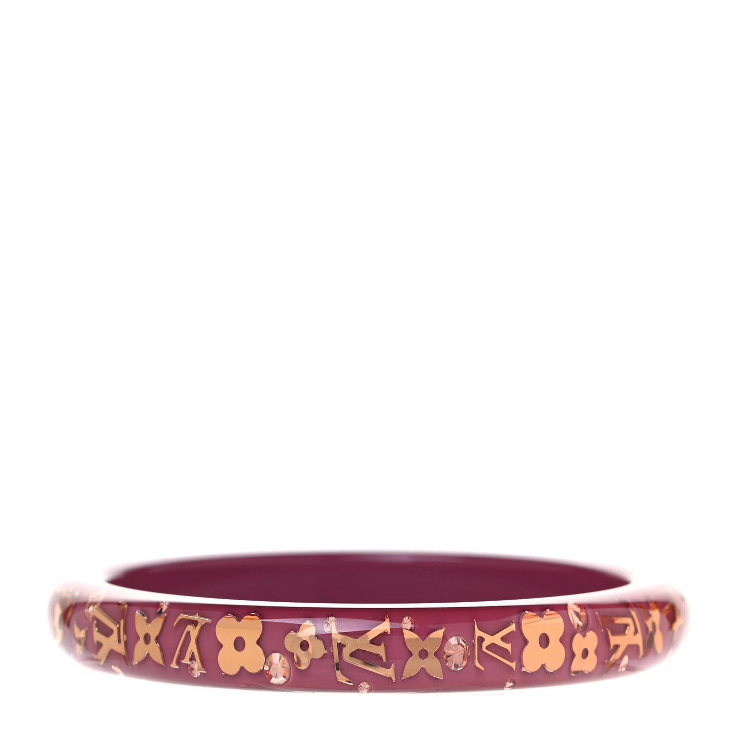 Resin Swarovski Medium Inclusion Bracelet PM Violine