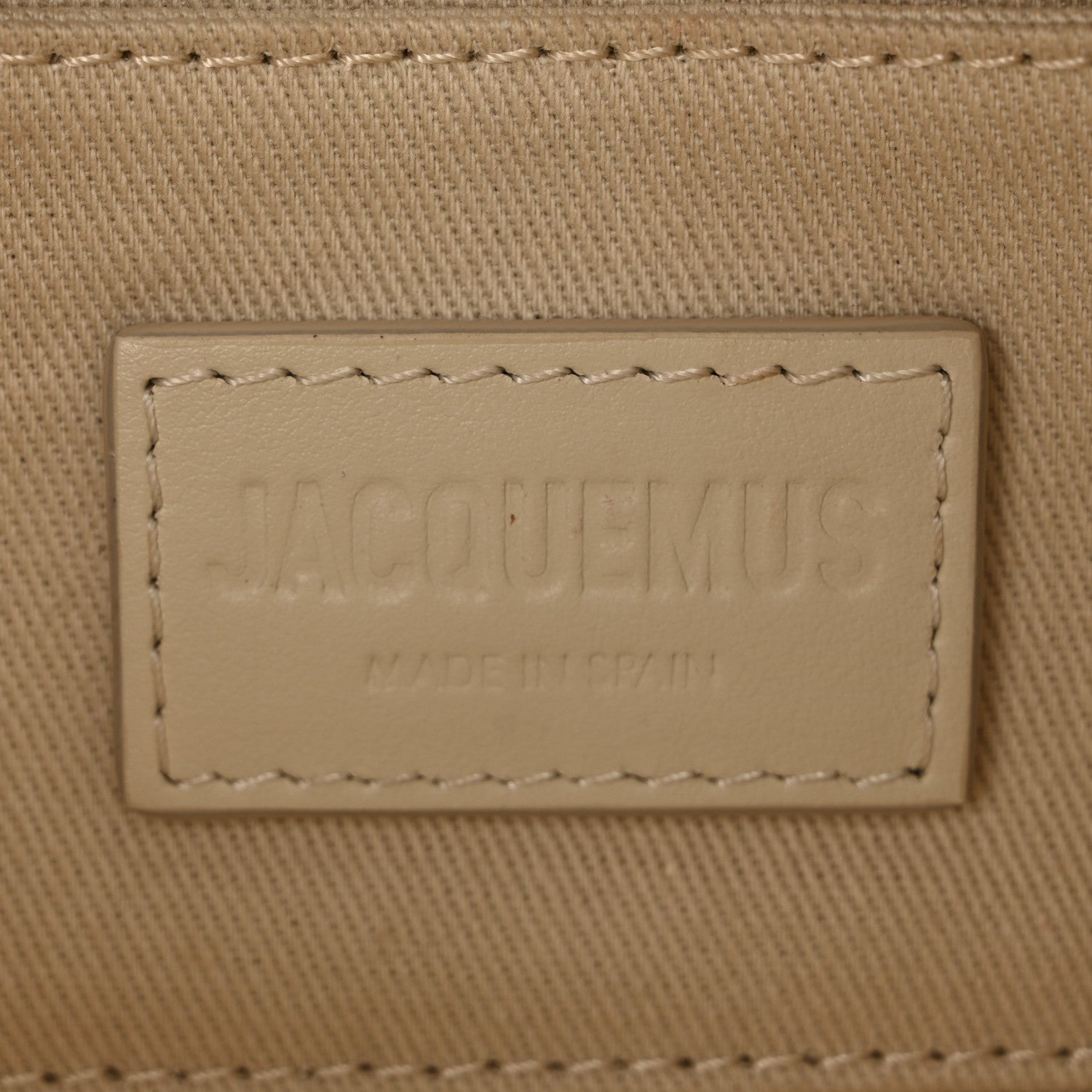 Jacquemus Grosgrain Le Bisou Crossbody Greige 6 of 10