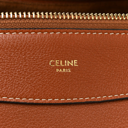 Celine Supple Calfskin Medium Romy Shoulder Bag Tan 6 of 11