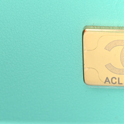 Chanel Calfskin Quilted Mini Perfect Fit Flap Turquoise 7 of 11