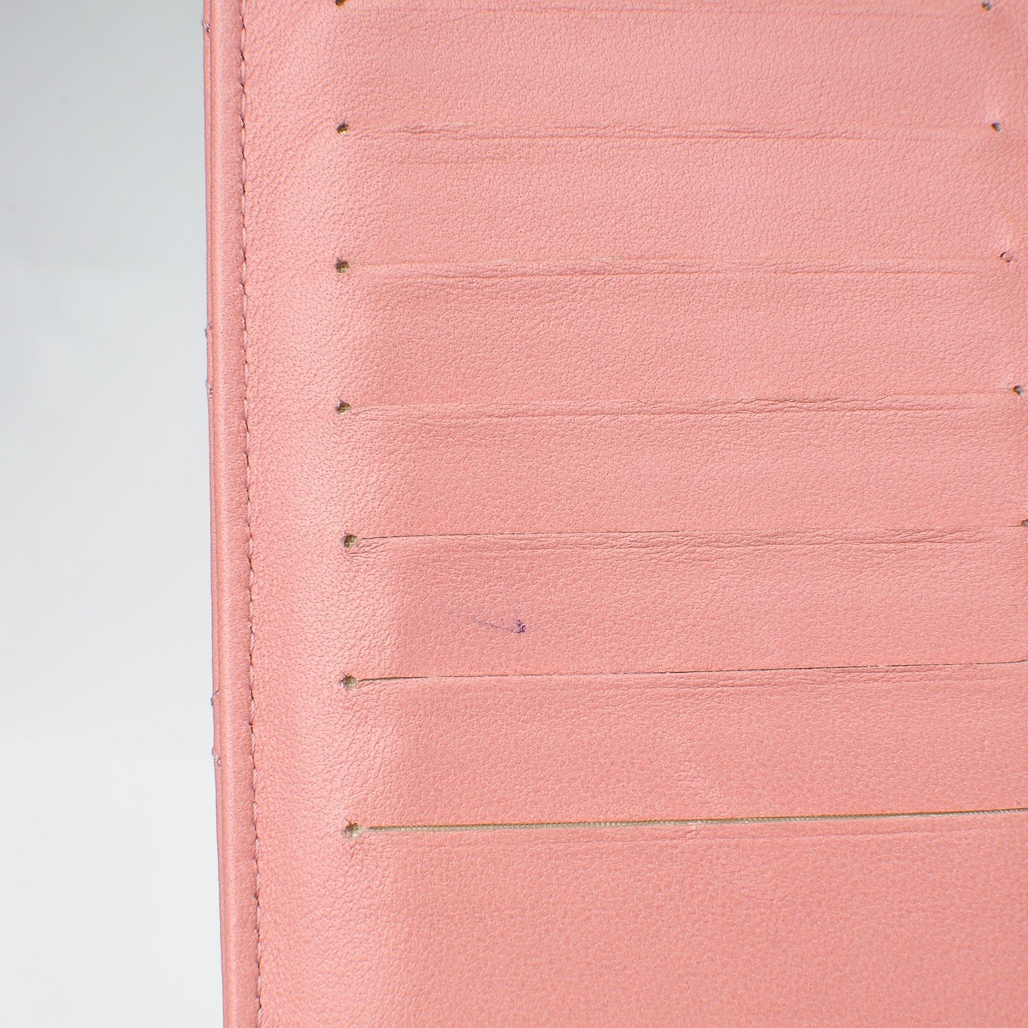 Chanel Lambskin Quilted Yen Wallet Pink 8 of 11