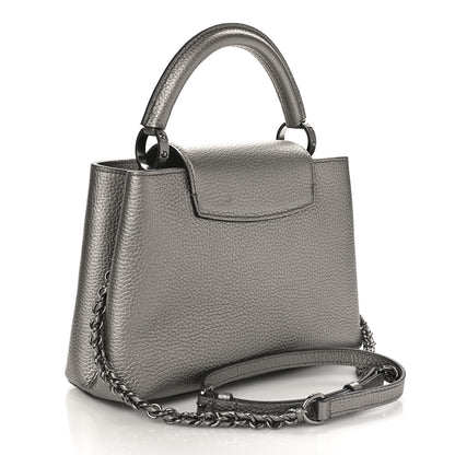 Louis Vuitton Metallic Calfskin Mini Capucines 2 of 8