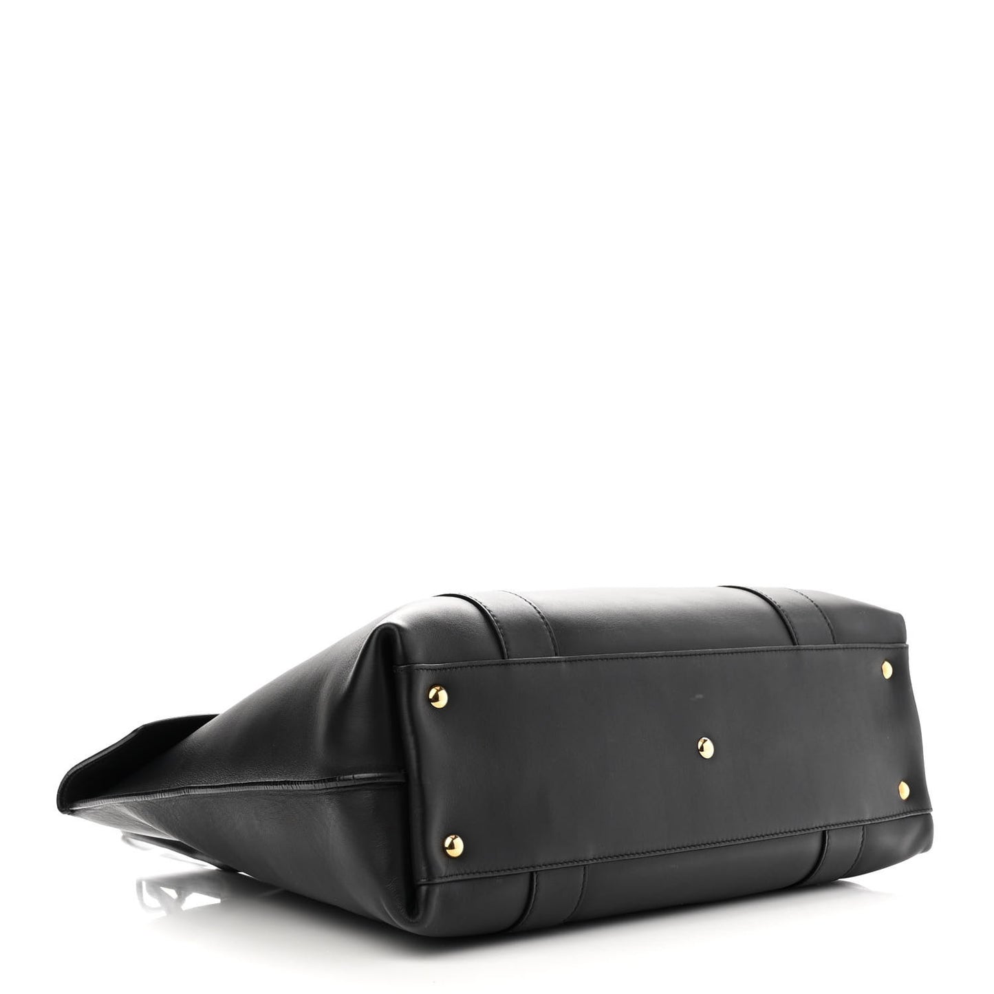 Calfskin Large Sookie Satchel Black