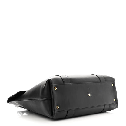 Salvatore Ferragamo Calfskin Large Sookie Satchel Black 5 of 21