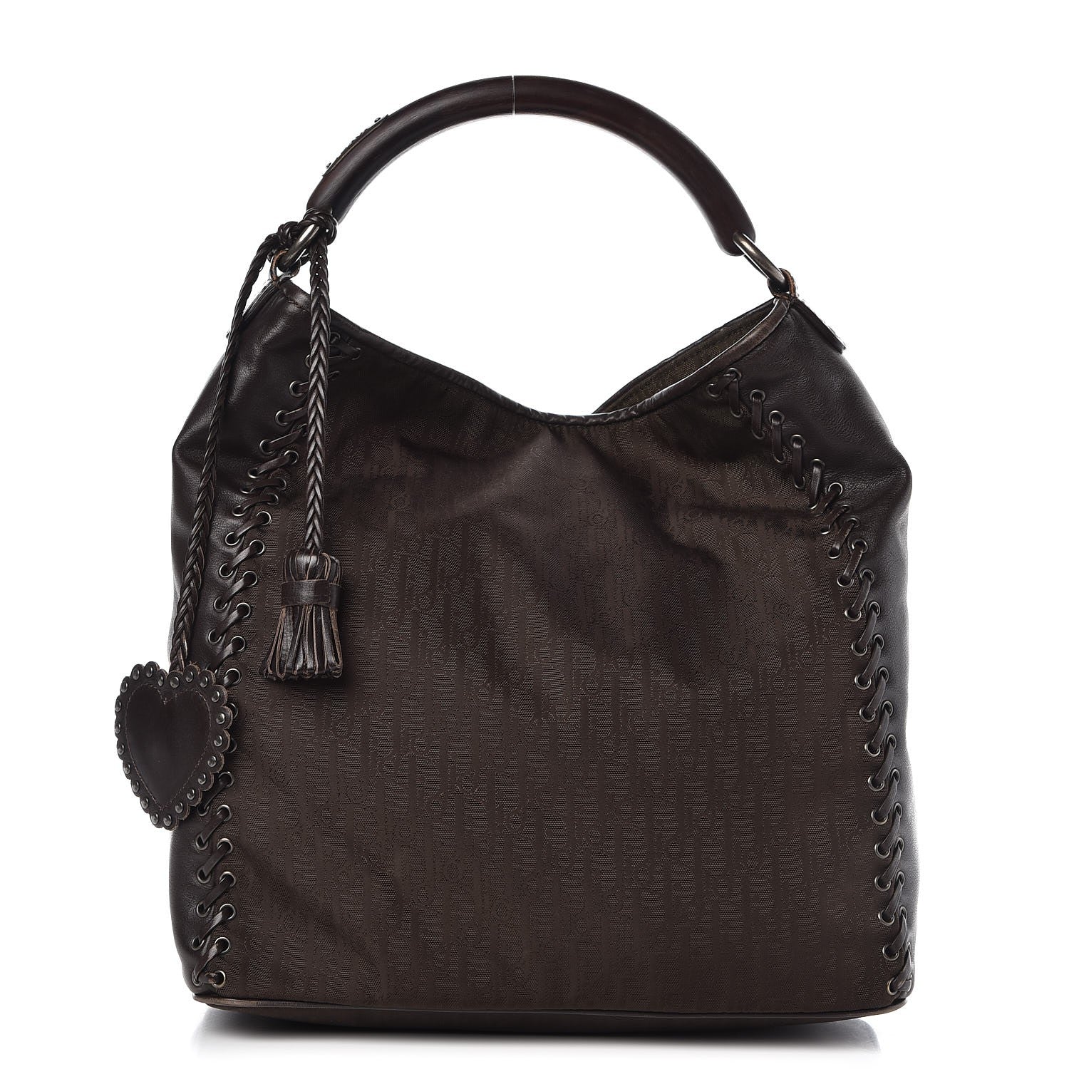 Christian Dior Monogram Ethnic Hobo Brown 1 of 20