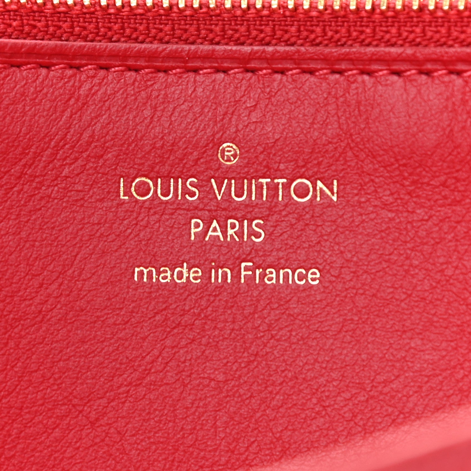Louis Vuitton Taurillon Capucines Wallet Rubis 6 of 9