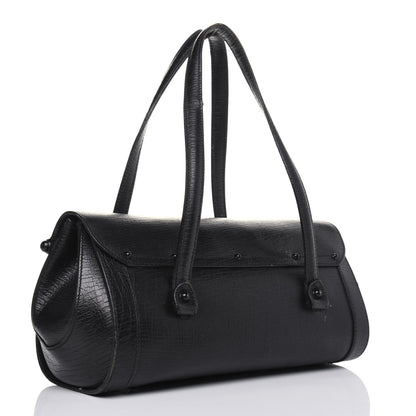 Gucci Calfskin Bamboo Bullet Black 3 of 35