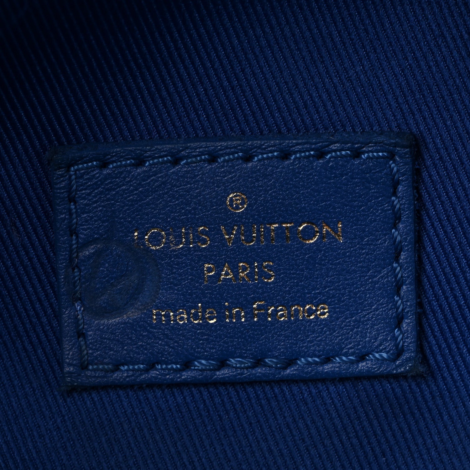 Louis Vuitton Calfskin New Wave Bumbag Blue Neon 6 of 11