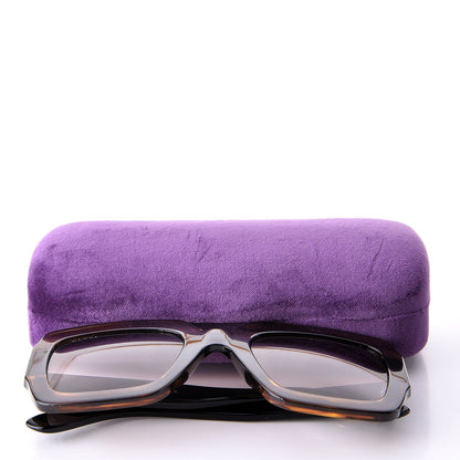 Gucci Square Frame GG0178S Sunglasses Havana 8 of 8