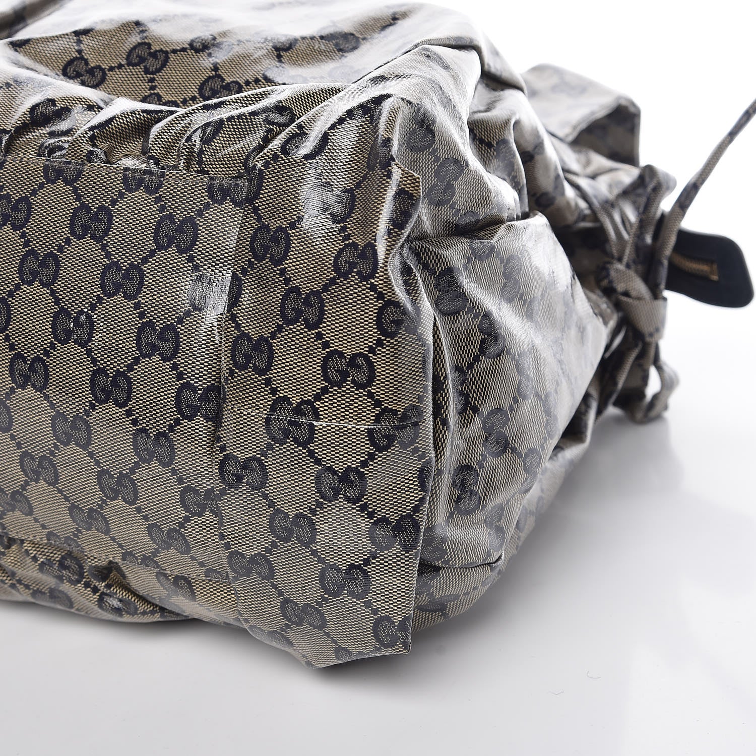Gucci Crystal Monogram Hysteria Tote Navy Blue 11 of 13