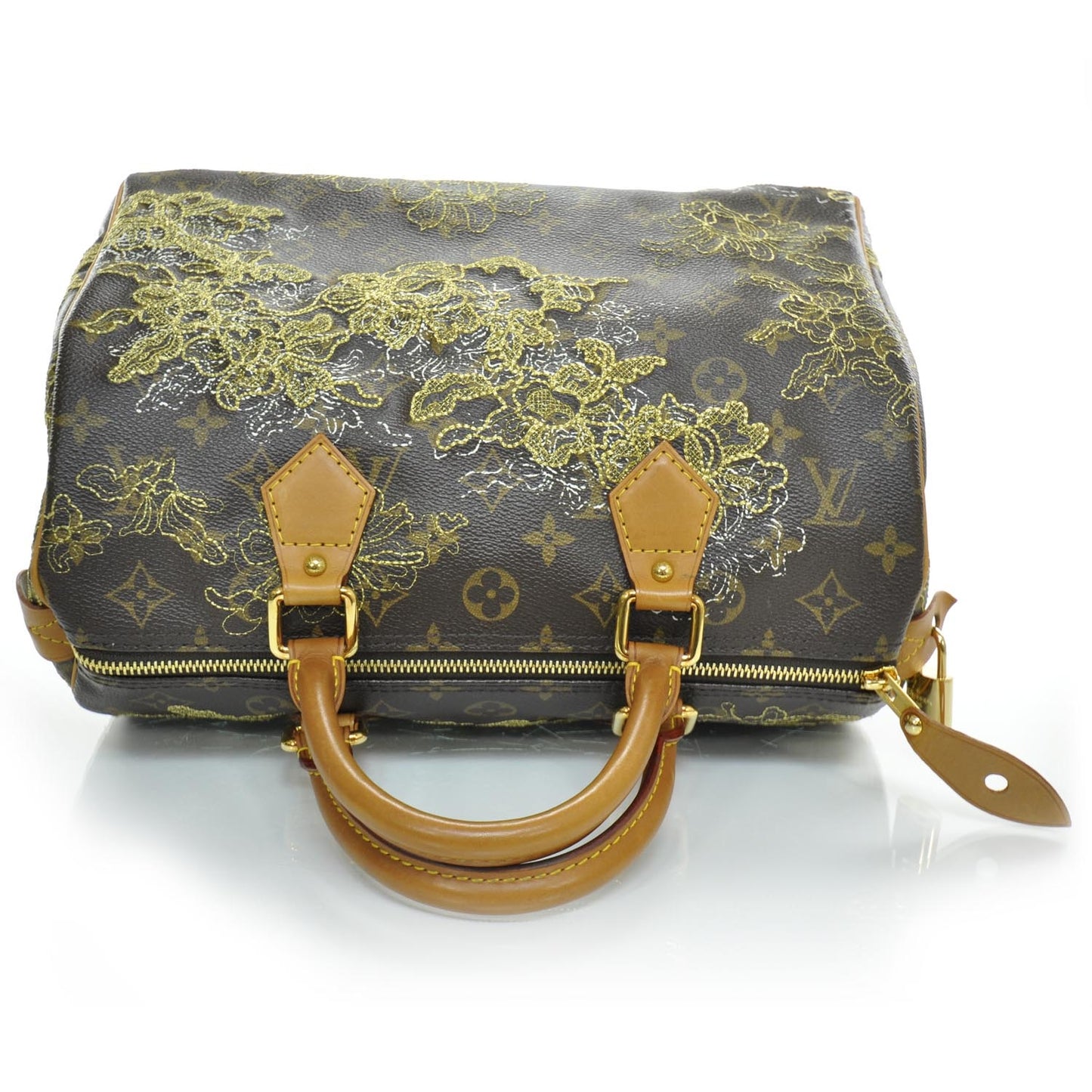 Monogram Dentelle Speedy 30 Gold