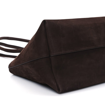 The Row Nubuck Terrasse Bag Dark Mocha 8 of 9