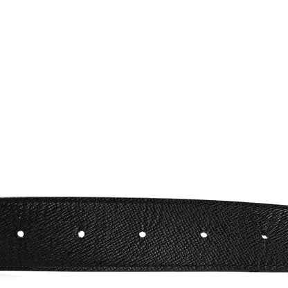 Louis Vuitton Calfskin Monogram 30mm LV Initiales Reversible Belt 75 30 Black 6 of 10