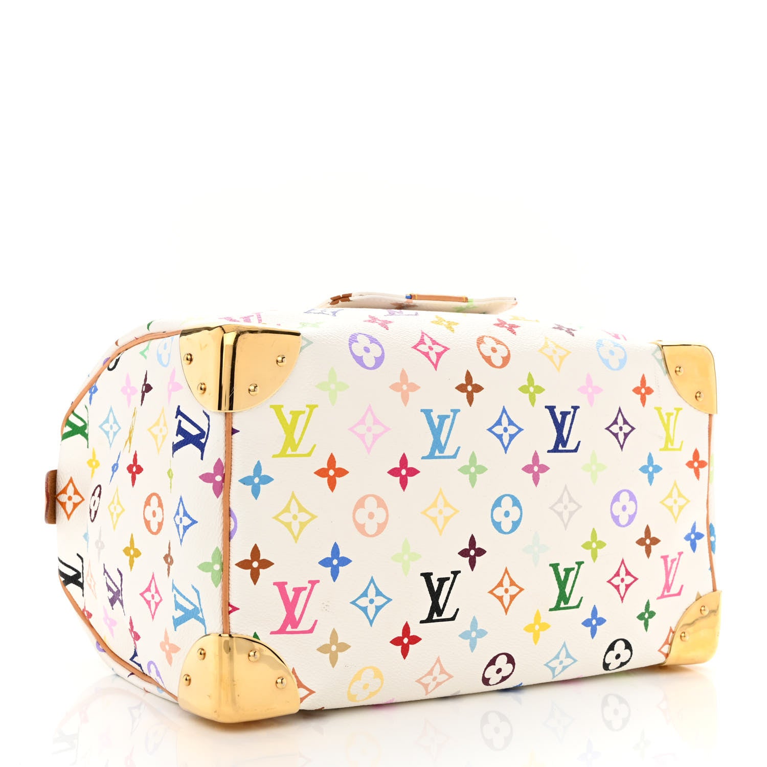 Louis Vuitton Monogram Multicolor Speedy 30 White 4 of 11
