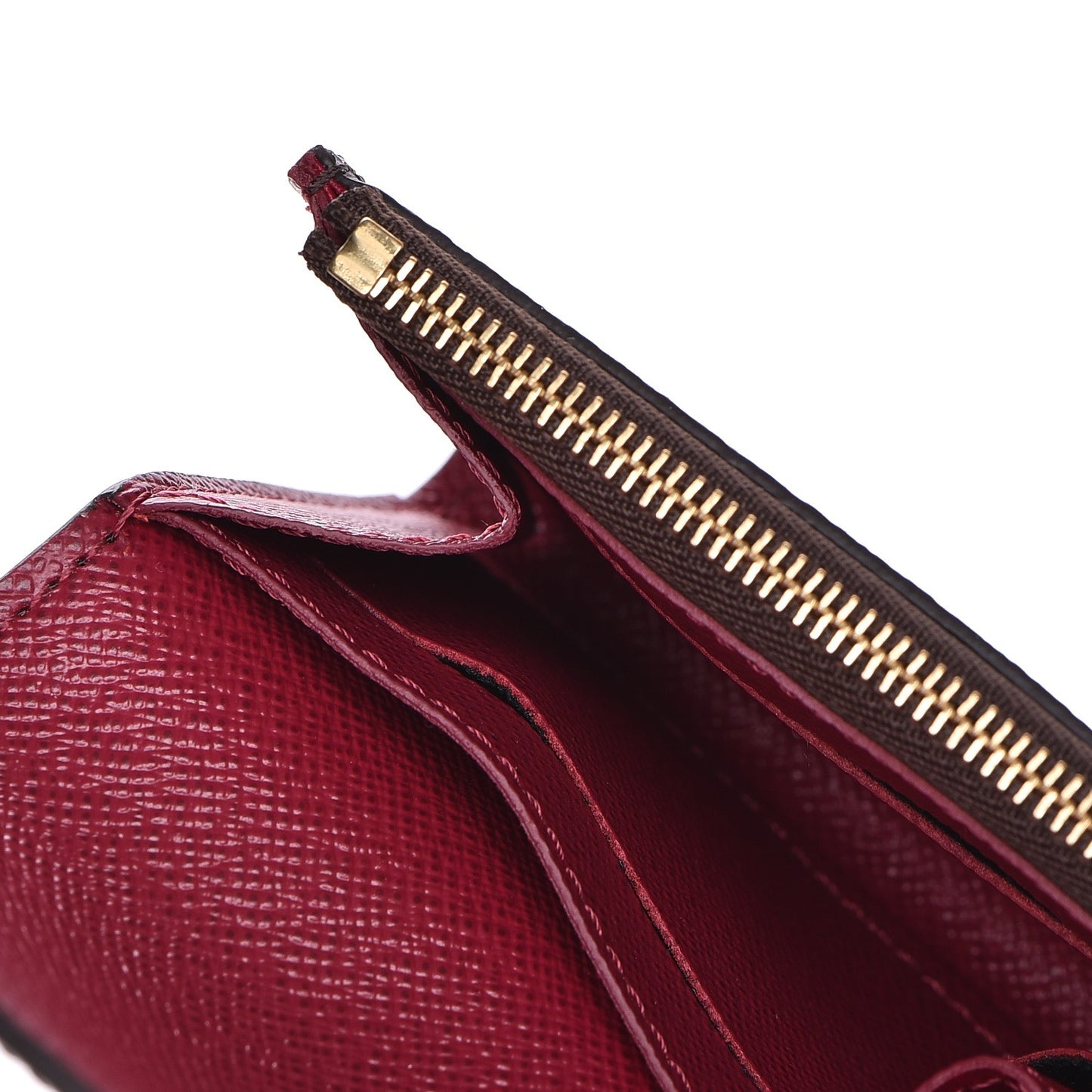 Monogram Rosalie Coin Purse Fuchsia
