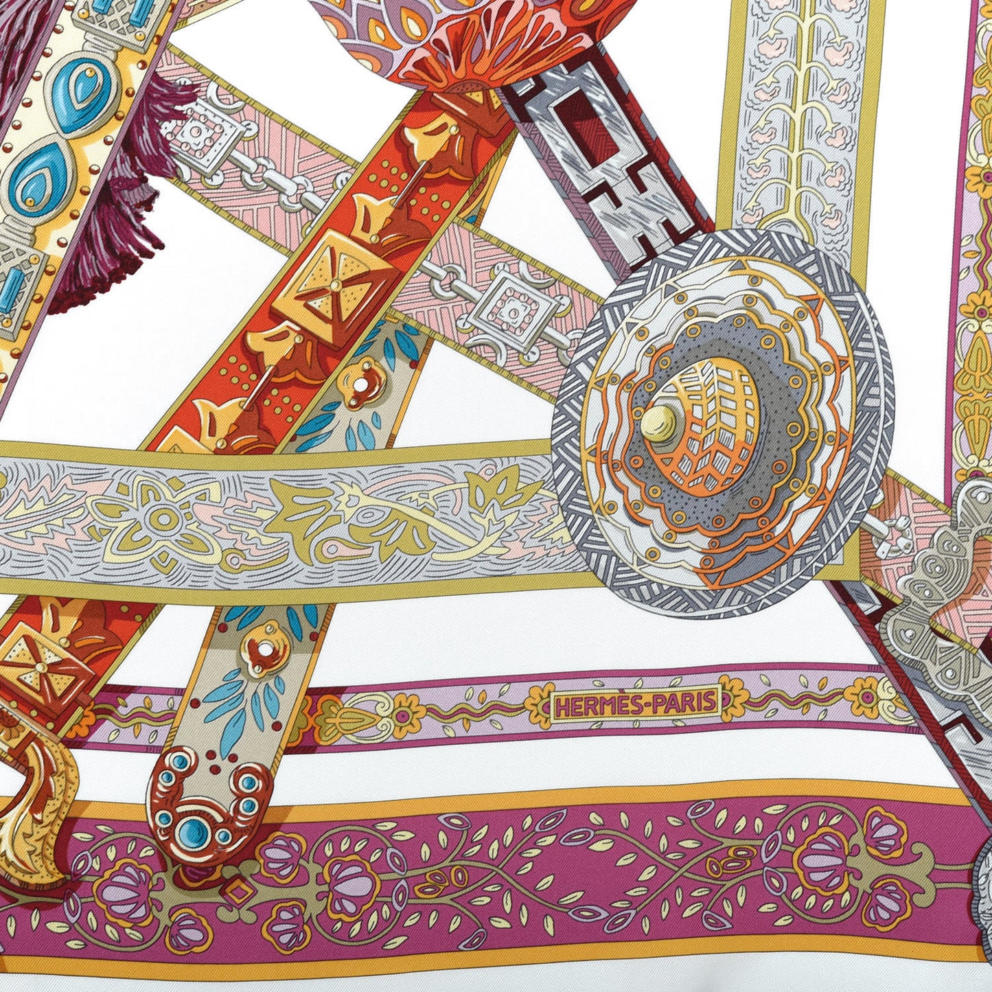 Silk Le Songe De La Licorne Scarf 90