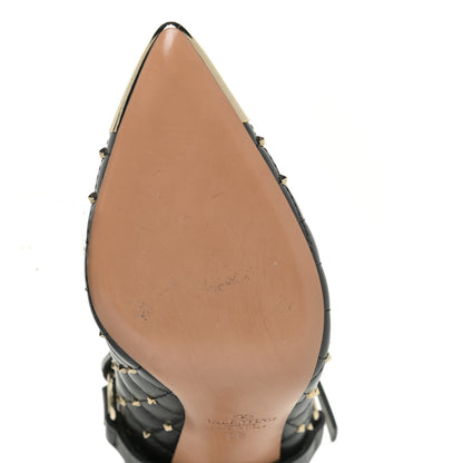 Valentino Garavani Nappa Rockstud Spike Mary Jane 90mm Pumps 35 Black 8 of 11