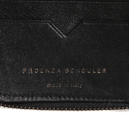 Proenza Schouler Lambskin Small PS1 Zip Wallet Black 13 of 14