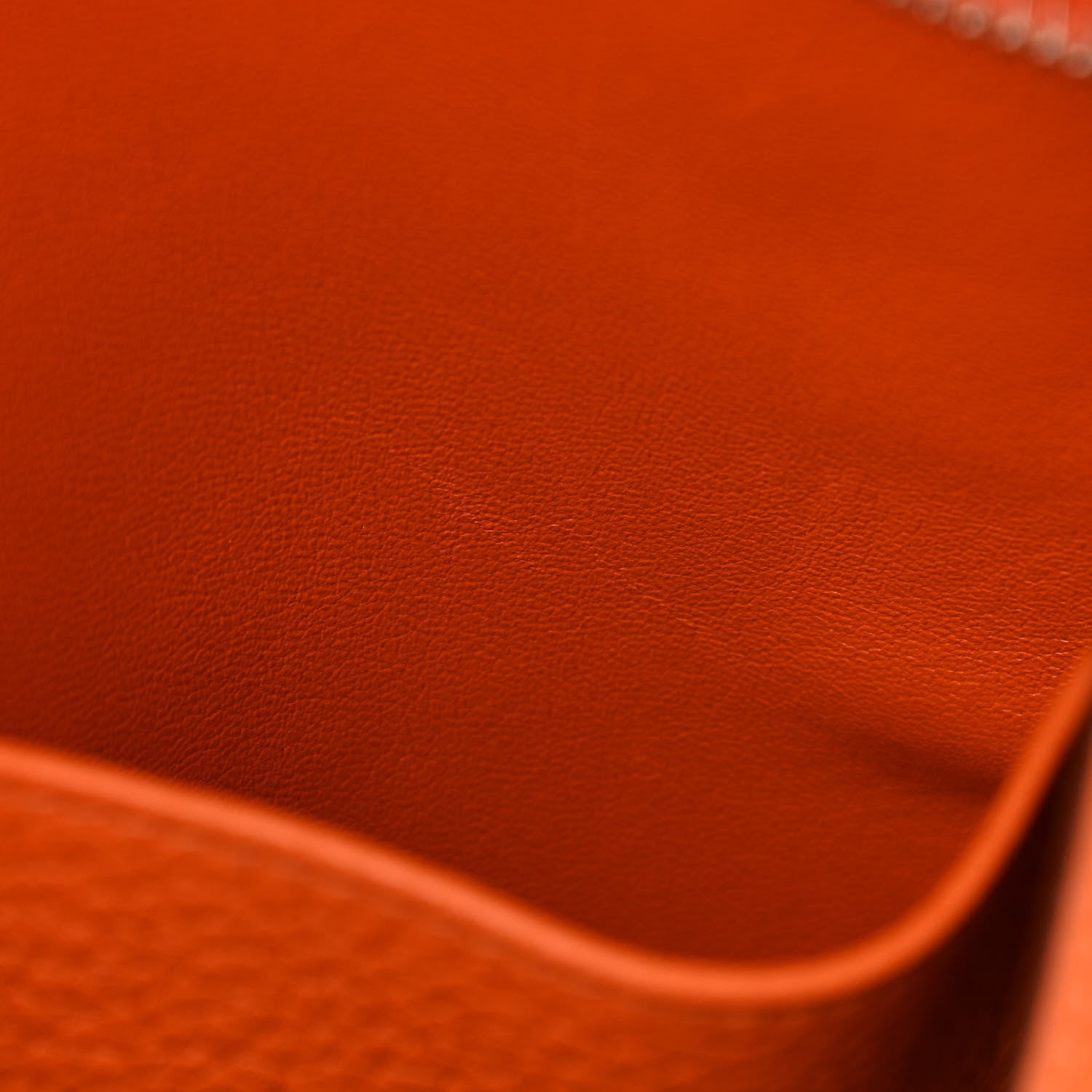 Hermes Taurillon Clemence Lindy 34 Orange 12 of 12