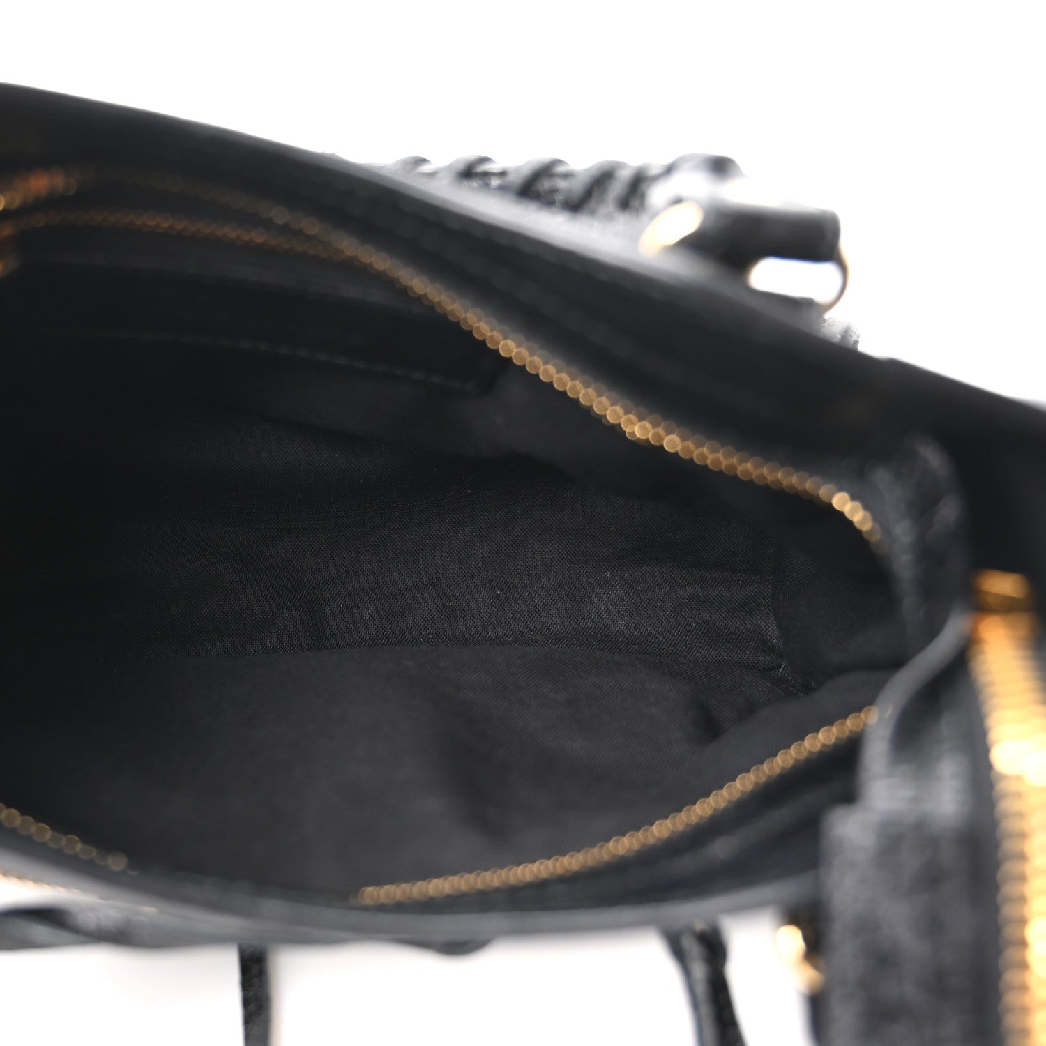 Balenciaga Agneau Classic Gold Hardware Mini City Black 6 of 11