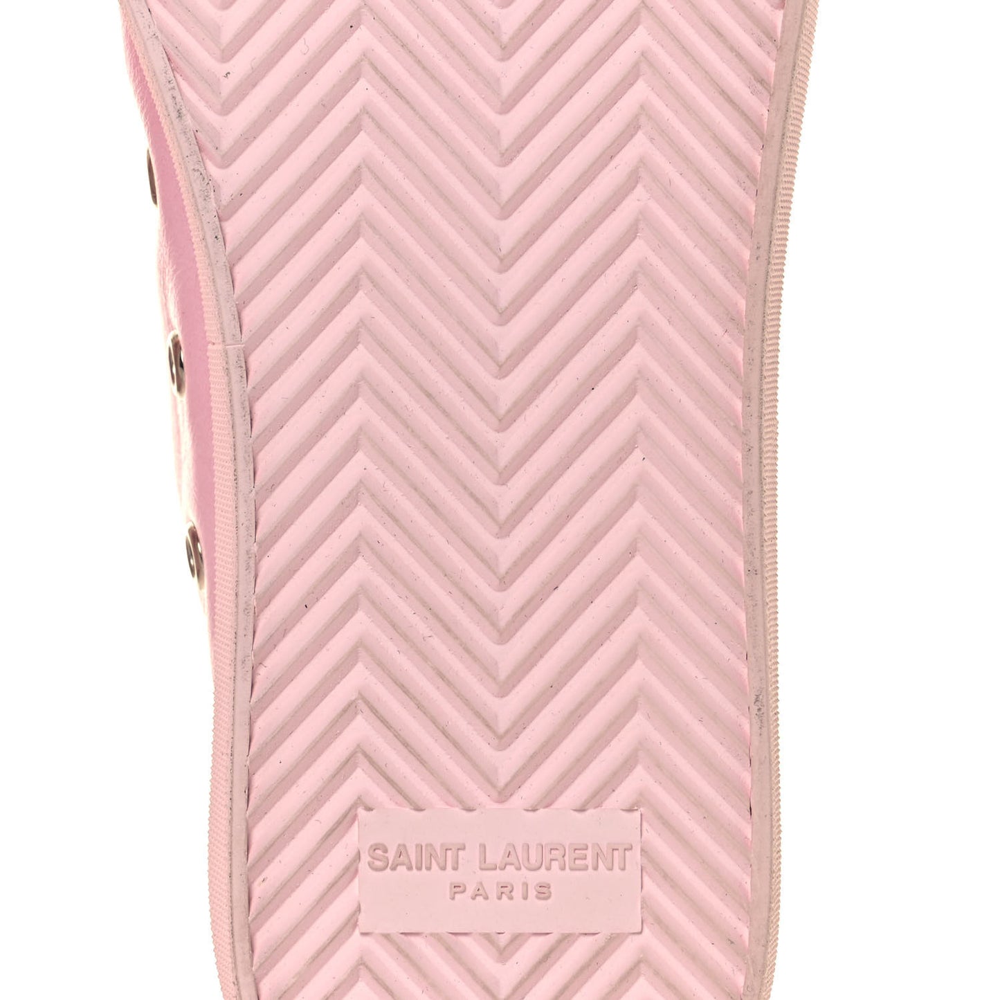 Calfskin Bedford Emblem Hightop Sneakers 39 Pastel Pink