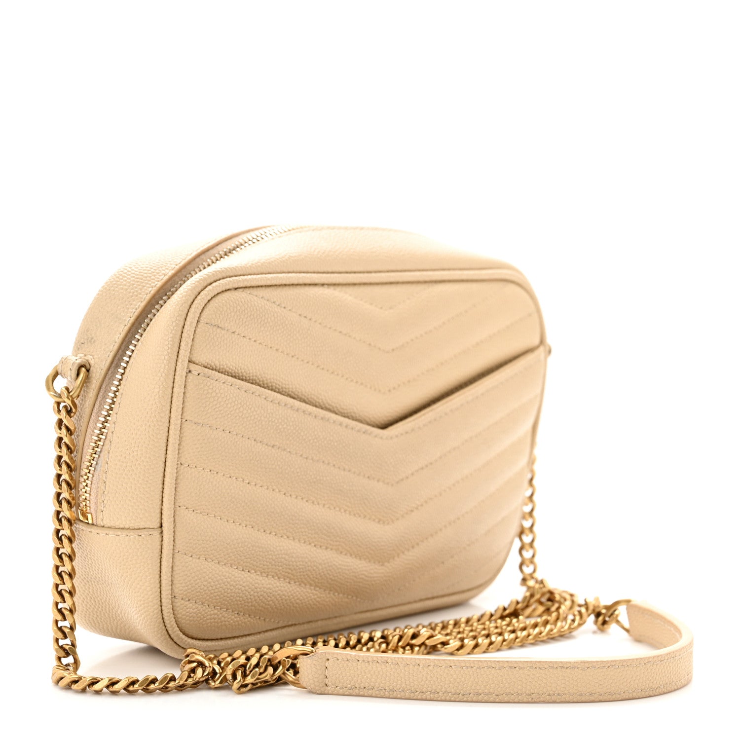 Saint Laurent Grain De Poudre Matelasse Monogram Mini Lou Camera Bag New Powder 3 of 14