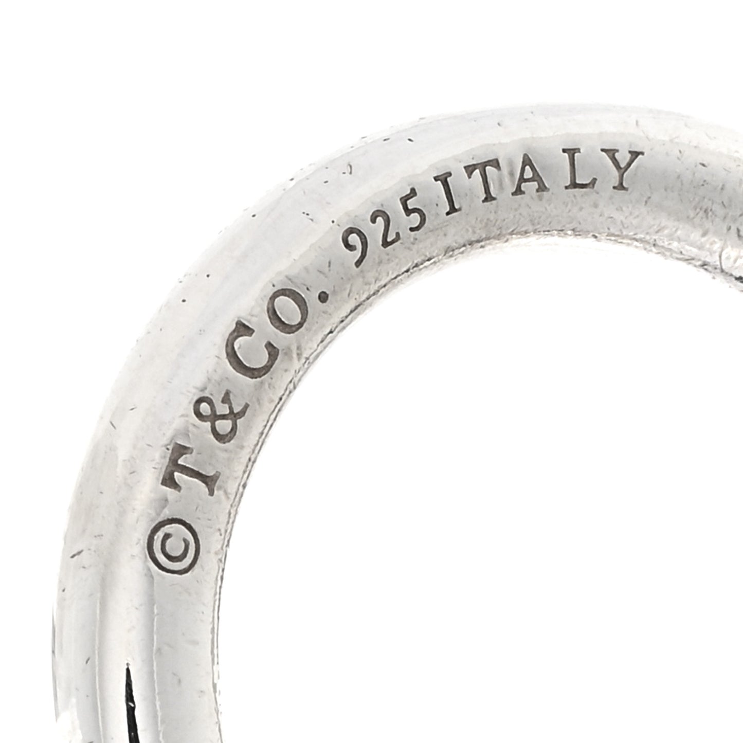 Sterling Silver Circle Clasp Cord Necklace Black