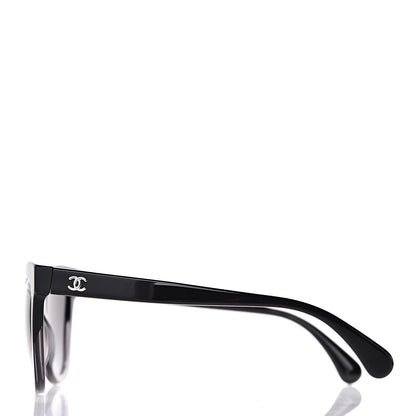 Chanel Polarized Acetate CC Cat Eye Summer Sunglasses 5350 Black 3 of 8