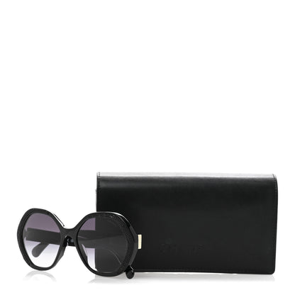 Chanel Acetate Sequin Round Sunglasses 5451-A Black 10 of 10