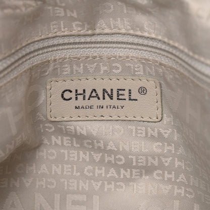 Chanel Calfskin Contrast Stitch Surpique Bucket Bag Black 6 of 11