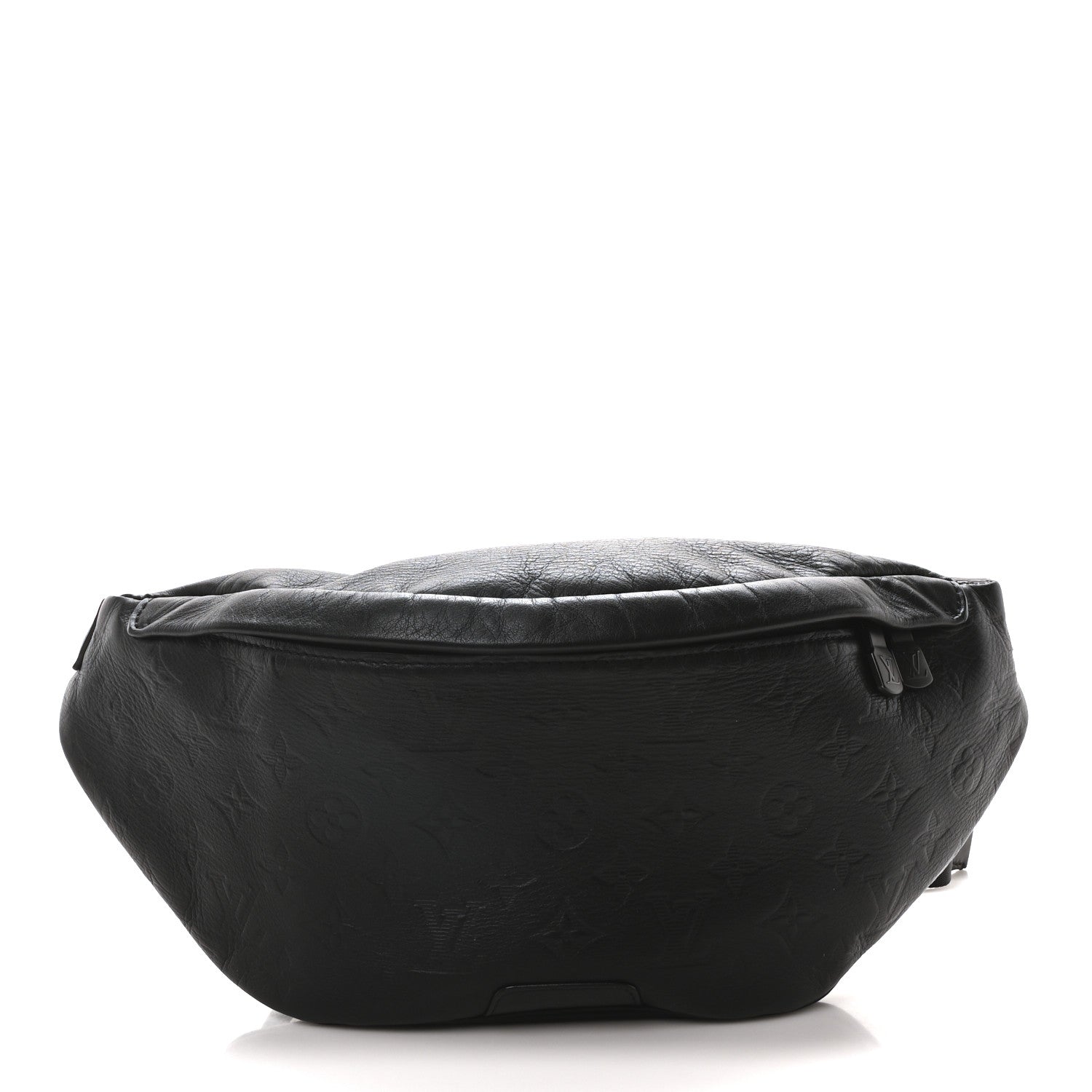 Louis Vuitton Calfskin Monogram Shadow Discovery Bumbag Black 1 of 9
