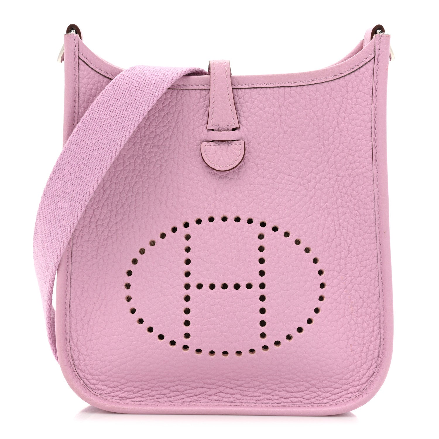 Hermes Taurillon Clemence Evelyne TPM Mauve Sylvestre 1 of 11