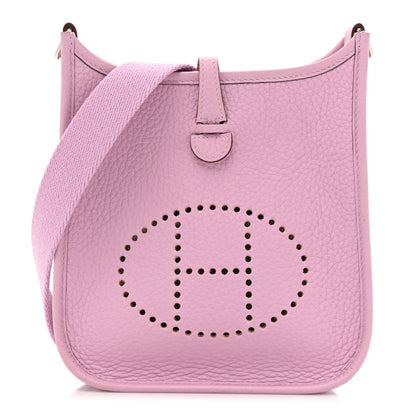 Hermes Taurillon Clemence Evelyne TPM Mauve Sylvestre 1 of 11