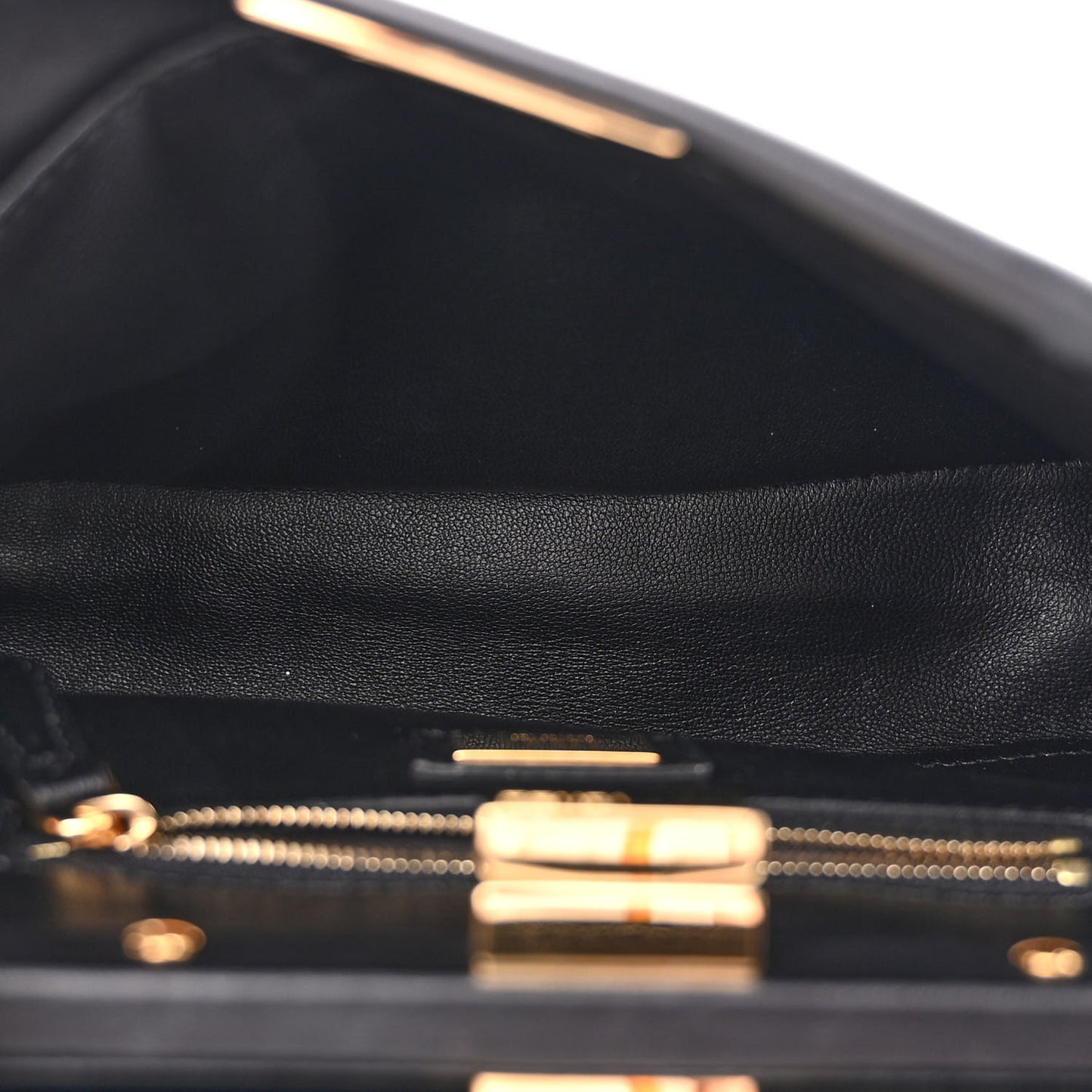 Nappa Mini Peekaboo Iconic Satchel Black