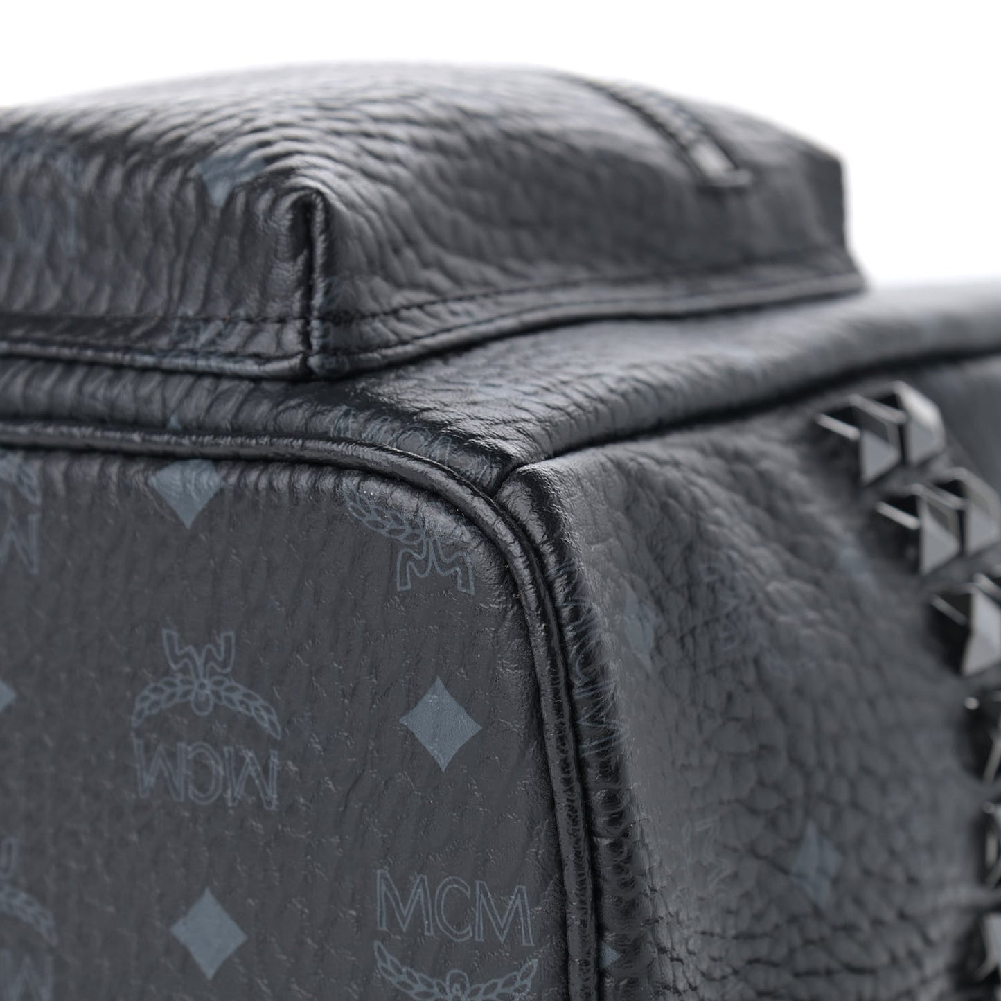 Visetos Small Side Stud Stark Backpack Black