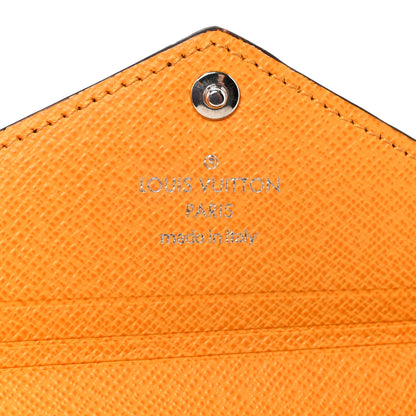 Louis Vuitton Monogram LV Colormania Kirigami Card Holder Safran 6 of 7