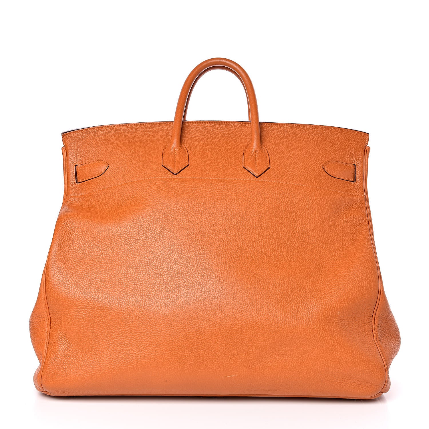 Hermes Togo HAC Travel Birkin 50 Orange 3 of 27