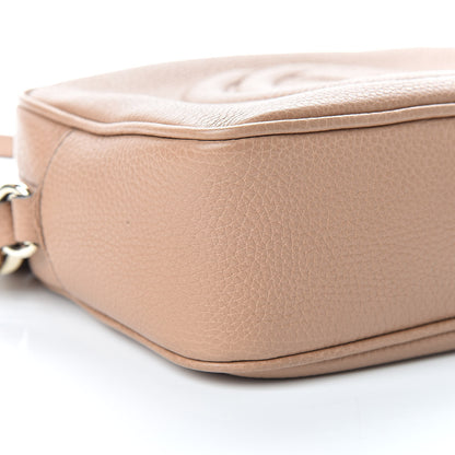 Gucci Pebbled Calfskin Small Soho Disco Bag Rose Beige 9 of 12