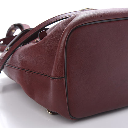 Chloe Suede Calfskin Medium Faye Backpack Sienna Red 10 of 18